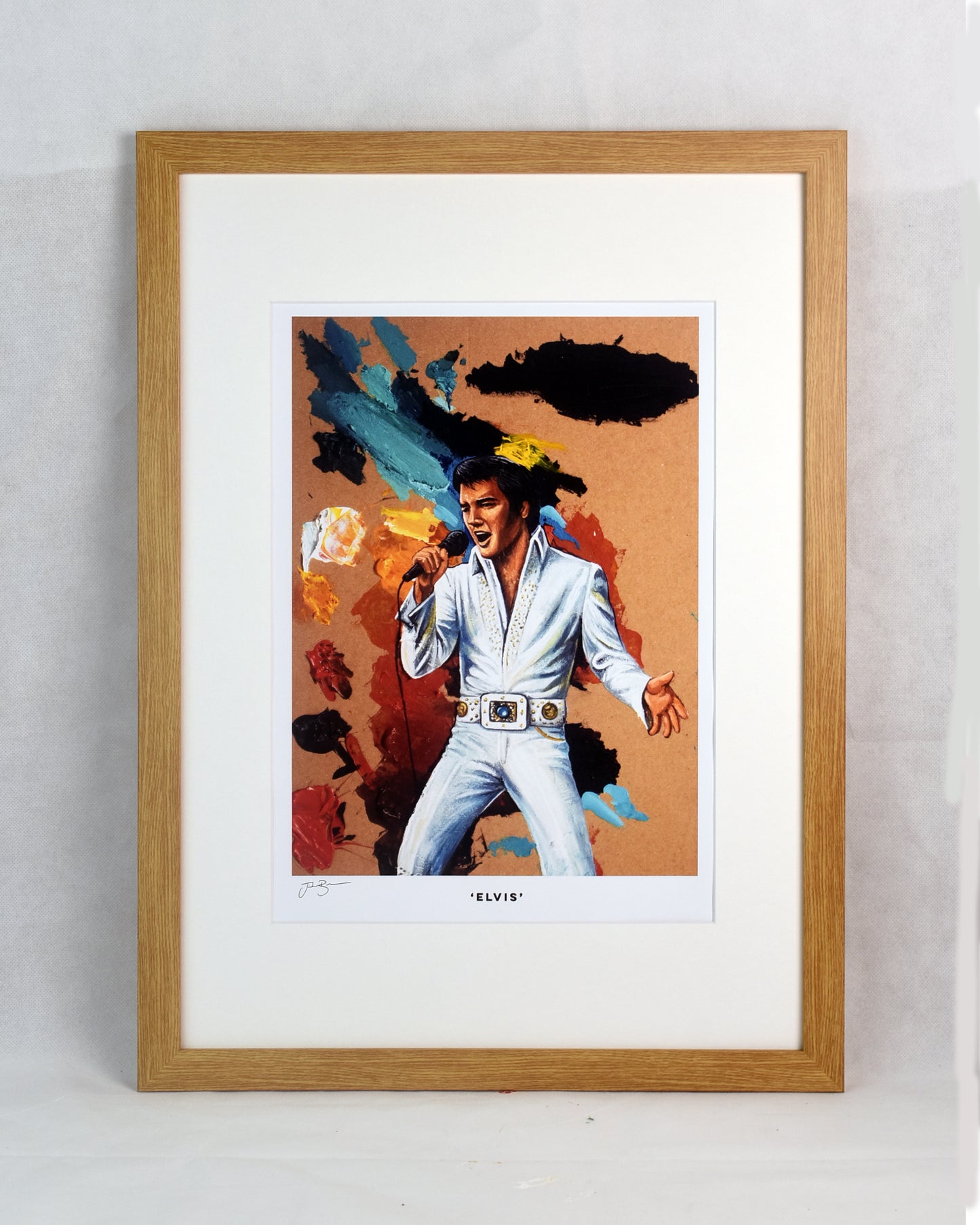 Hand Embellished "Elvis"