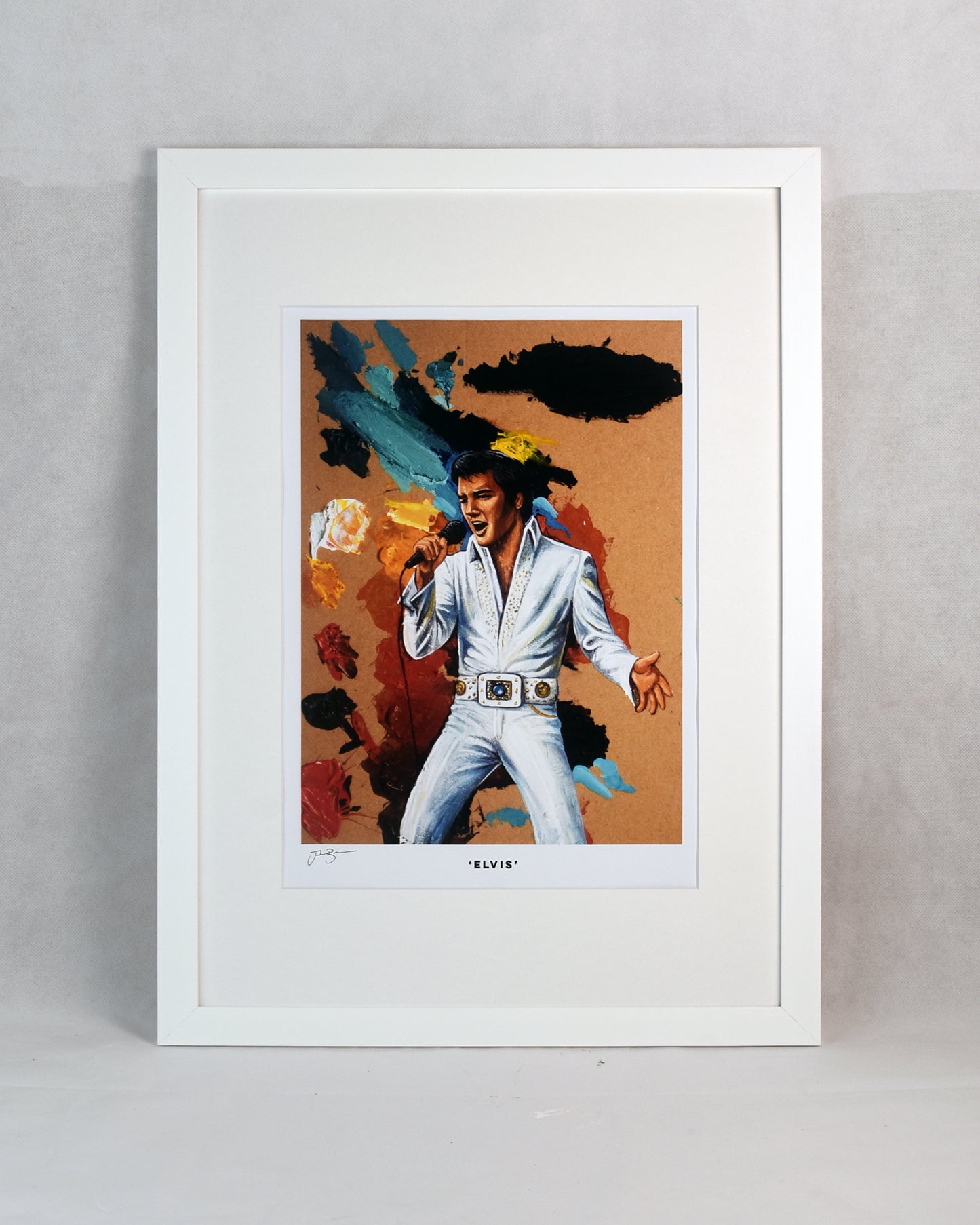 Hand Embellished "Elvis"