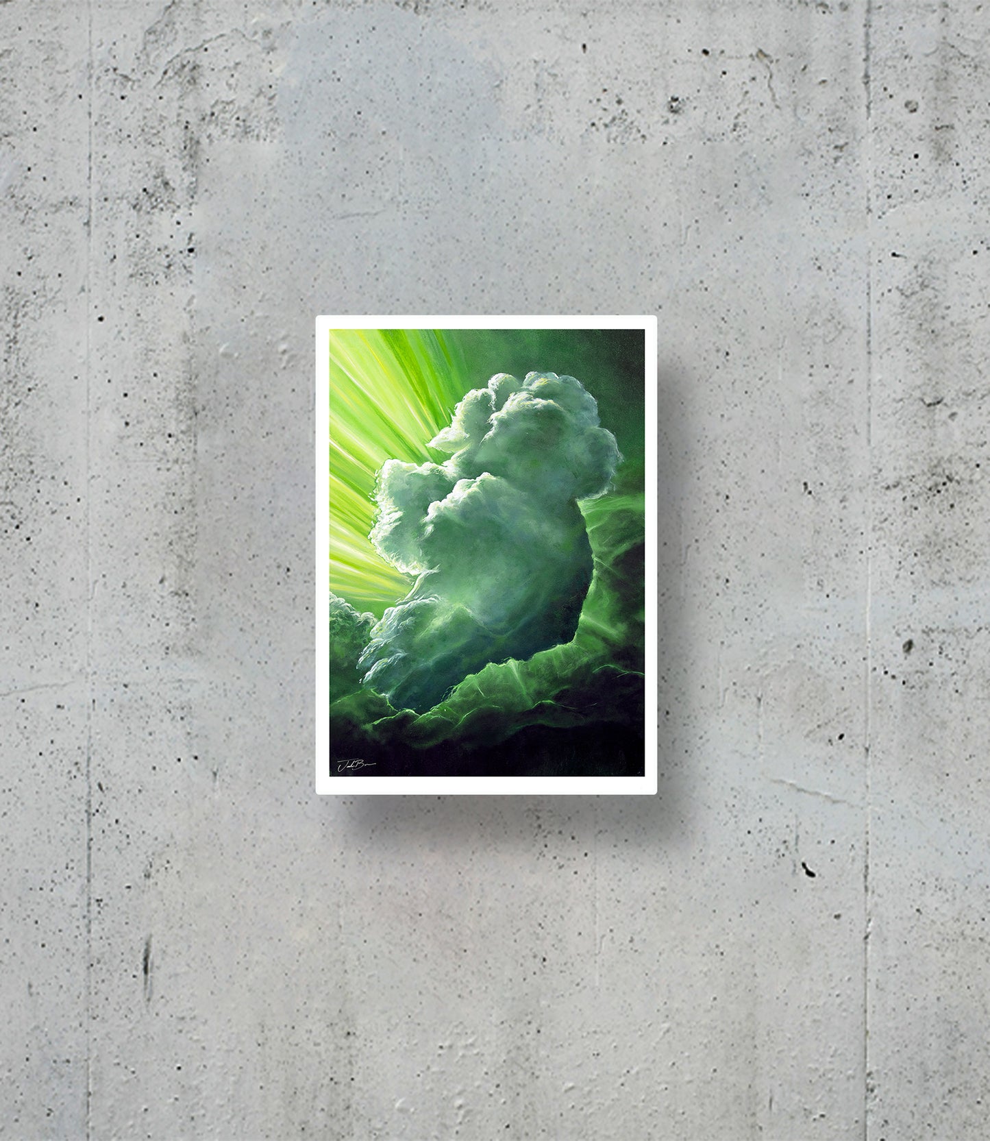 "Every Cloud" Sticker
