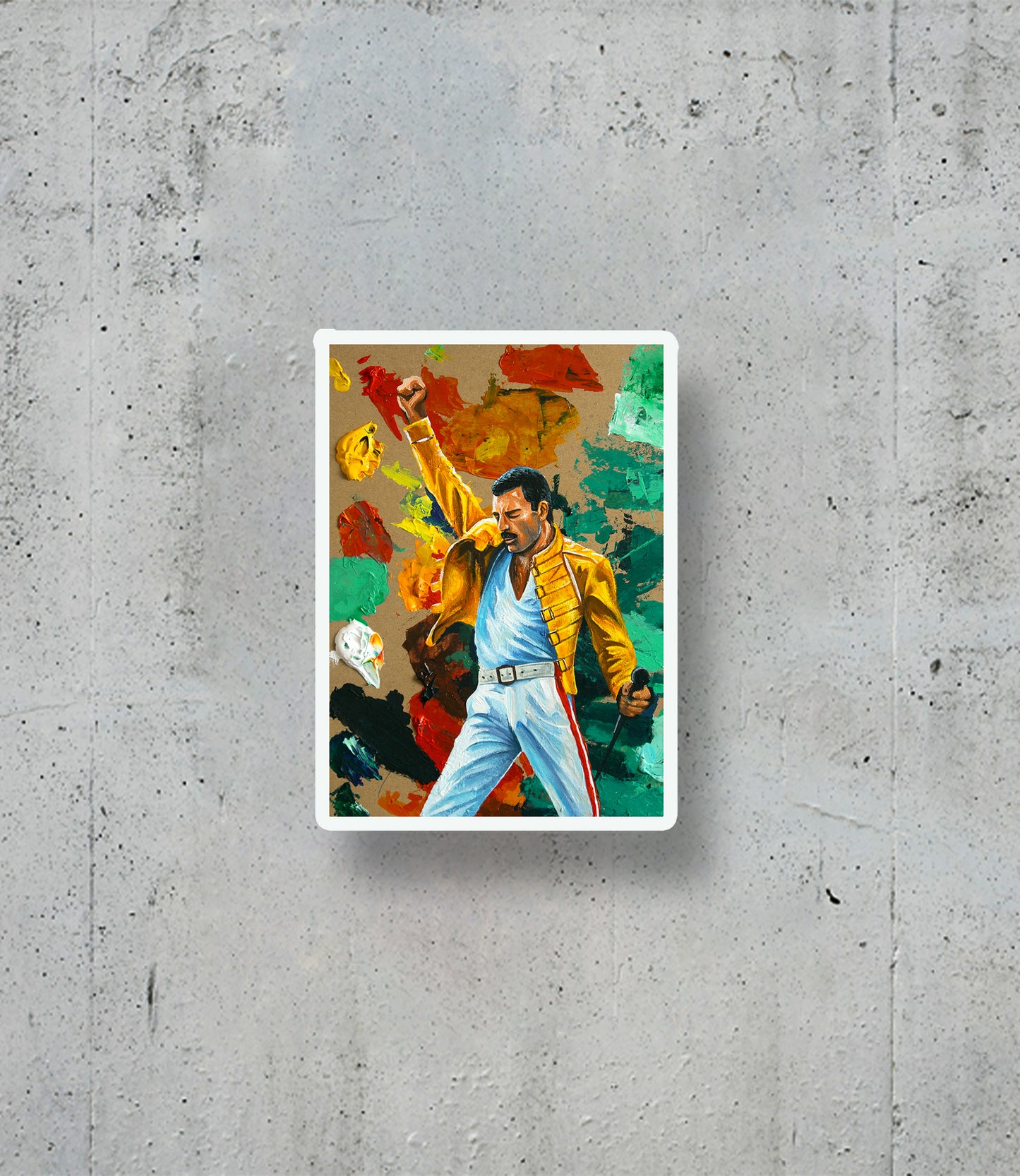 "Freddie" Sticker
