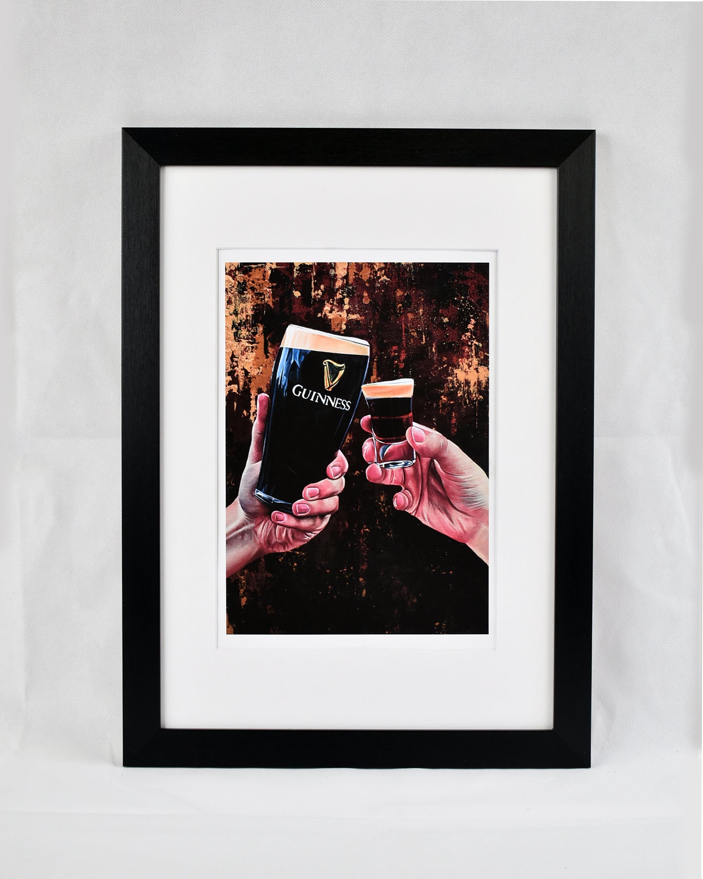 "Like Father, Like Son" (Framed)