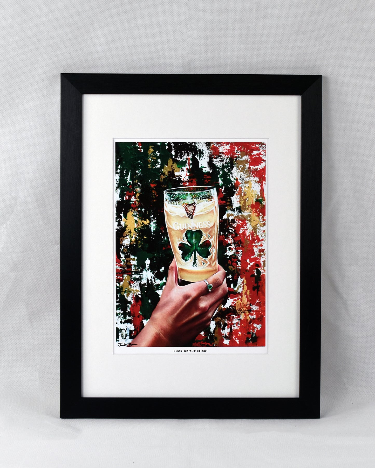 "Luck Of The Irish" (Framed)