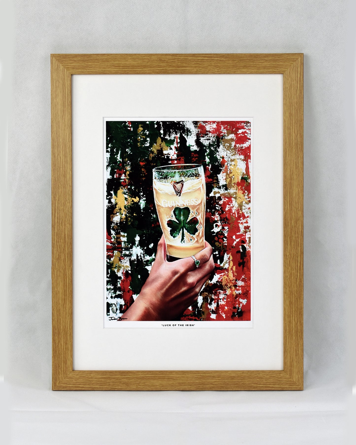 "Luck Of The Irish" (Framed)