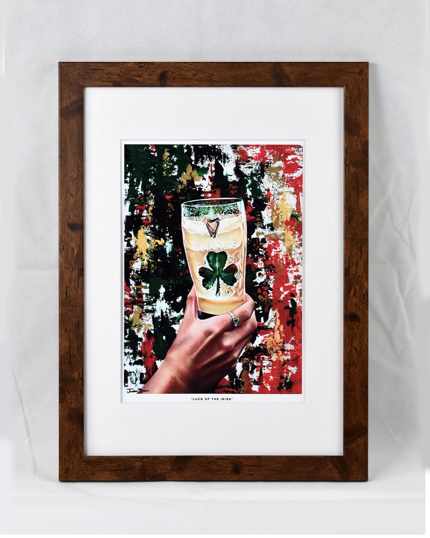 "Luck Of The Irish" (Framed)