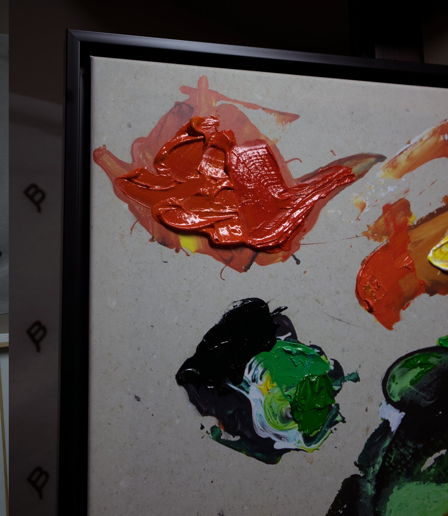 "Sinead" 80cm x 60cm Hand Embellished Canvas print