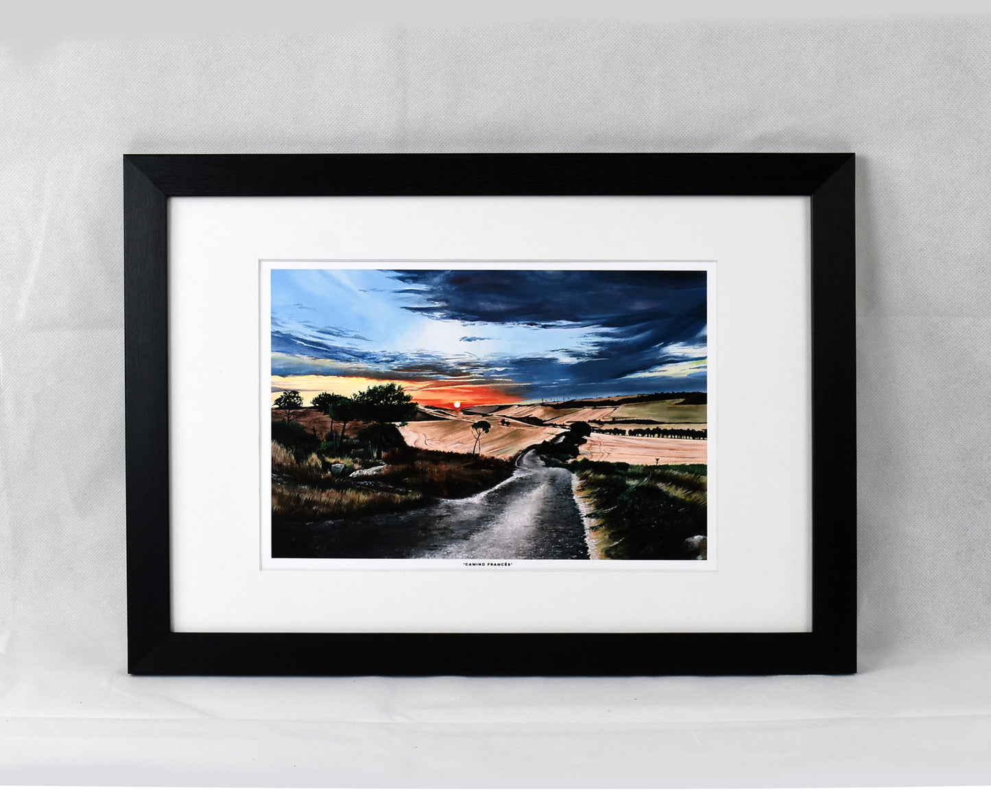 "Camino francés" (Framed)