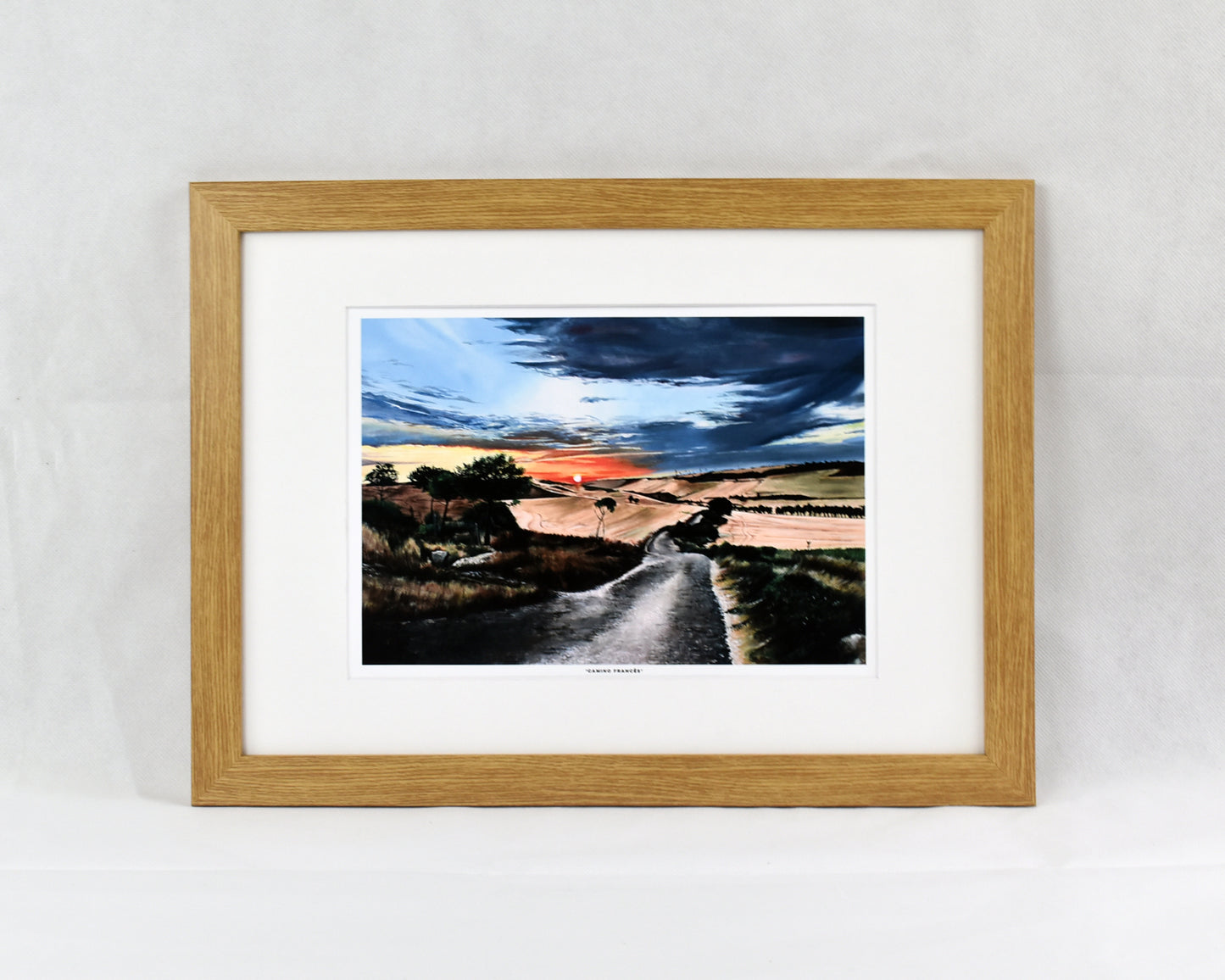 "Camino francés" (Framed)