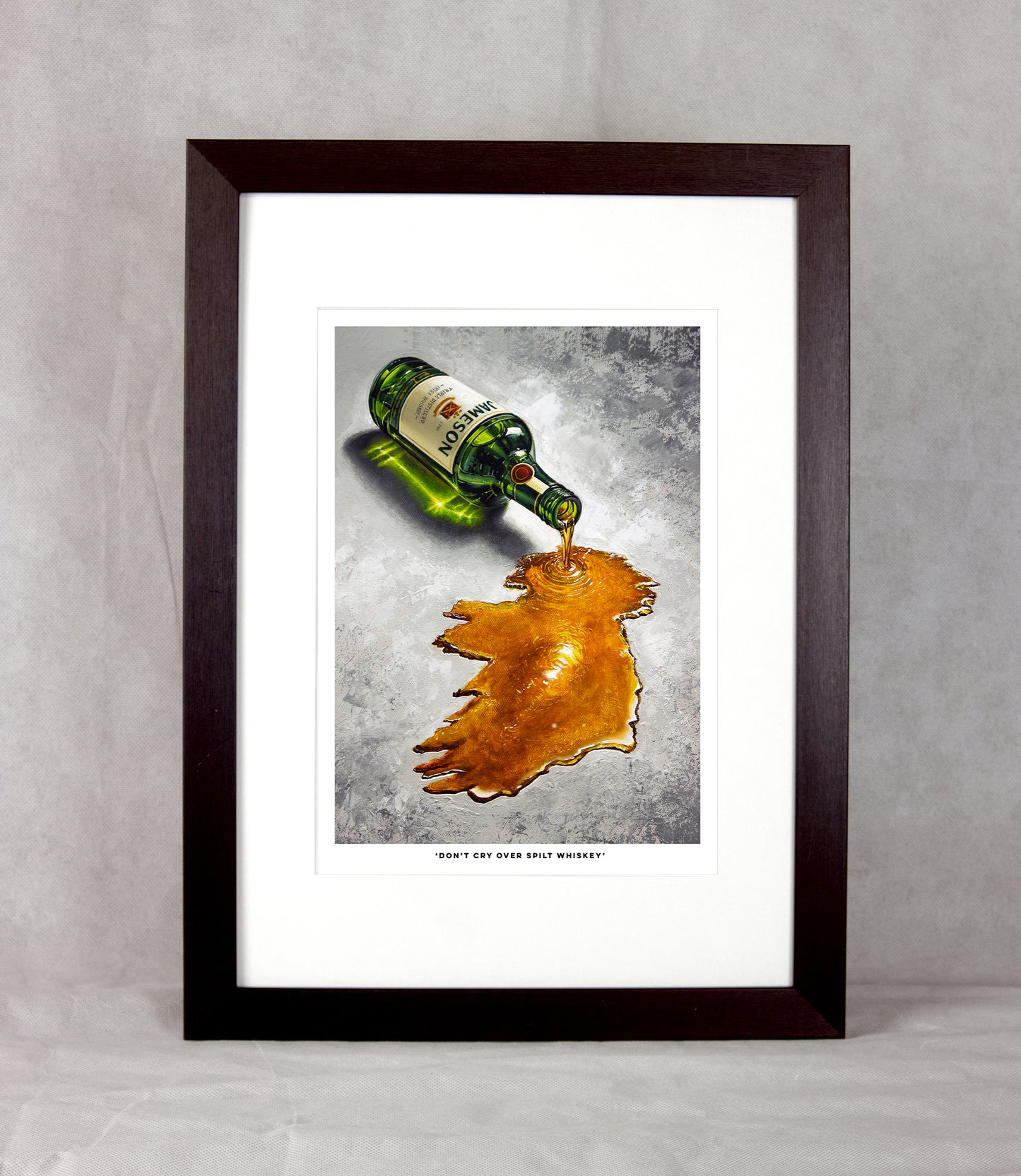"Don't Cry Over Spilt Whiskey"