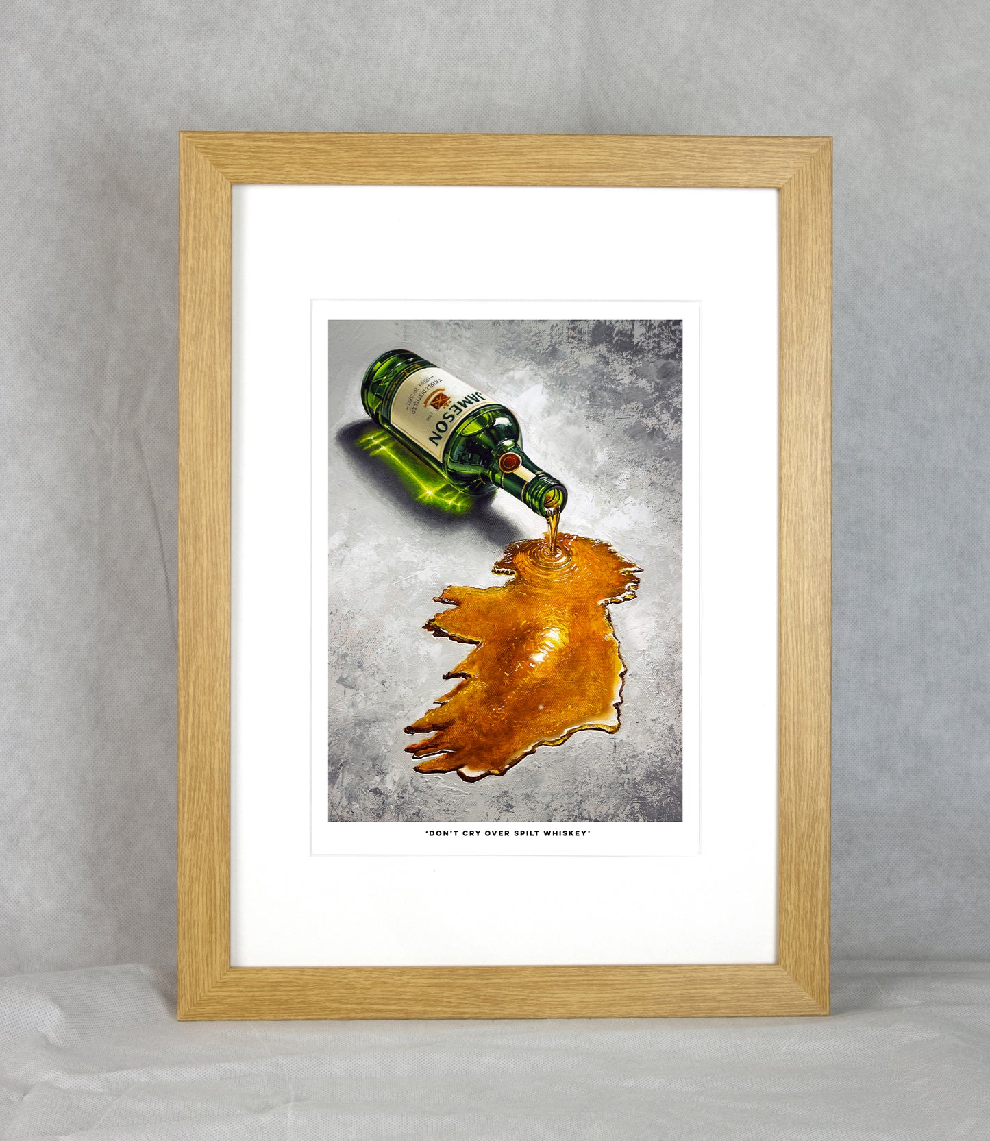 "Don't Cry Over Spilt Whiskey"