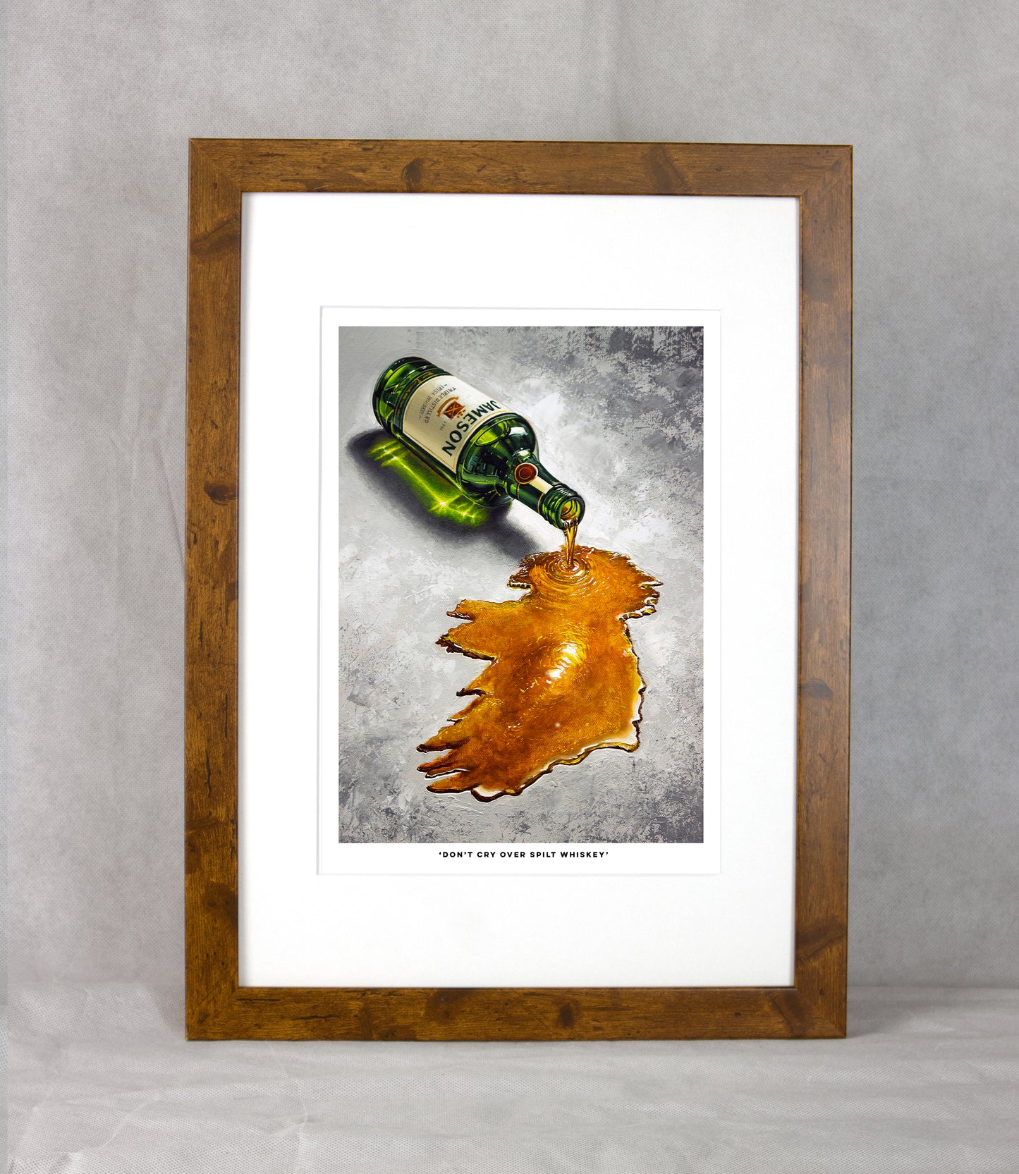 "Don't Cry Over Spilt Whiskey"