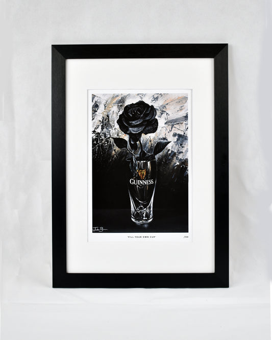 "Fill Your Own Cup" (Framed)