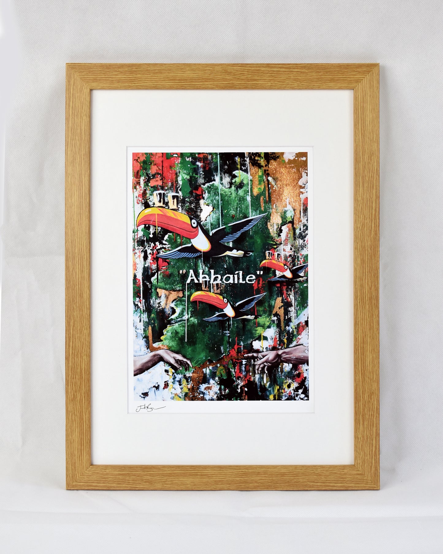 "Home is never too far away" (Framed)
