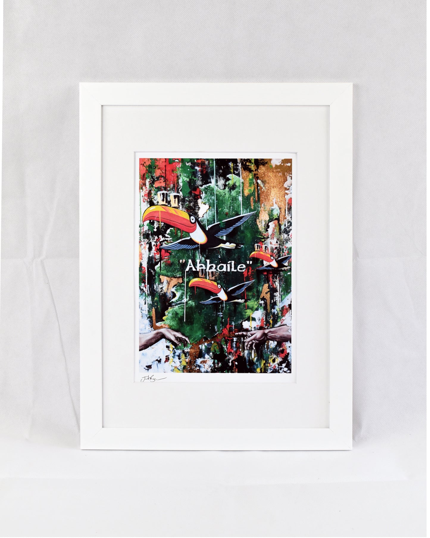"Home is never too far away" (Framed)