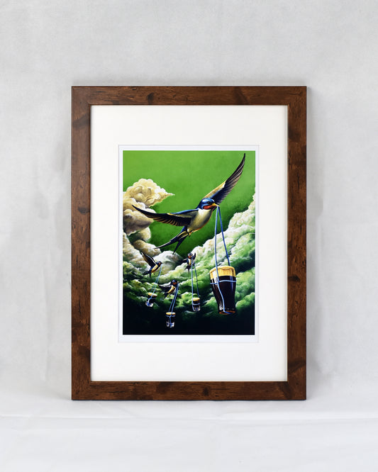 "Mammy Knows Best" (Framed)