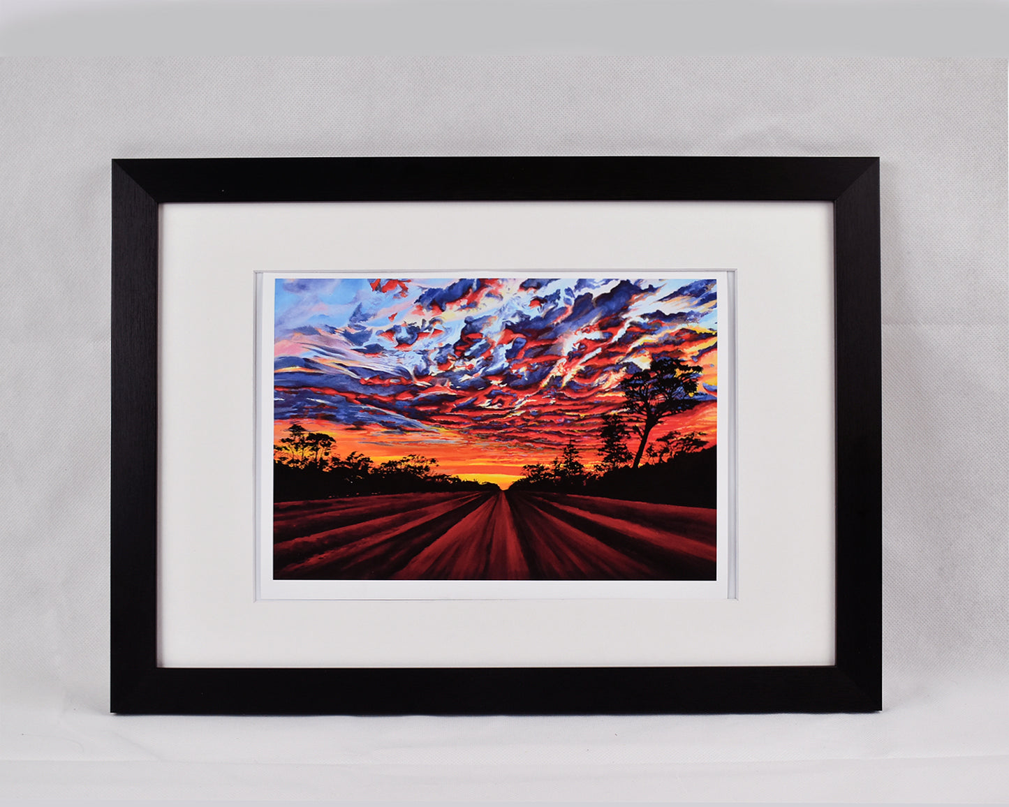 "Sunset in Gilgunnia" (Framed)