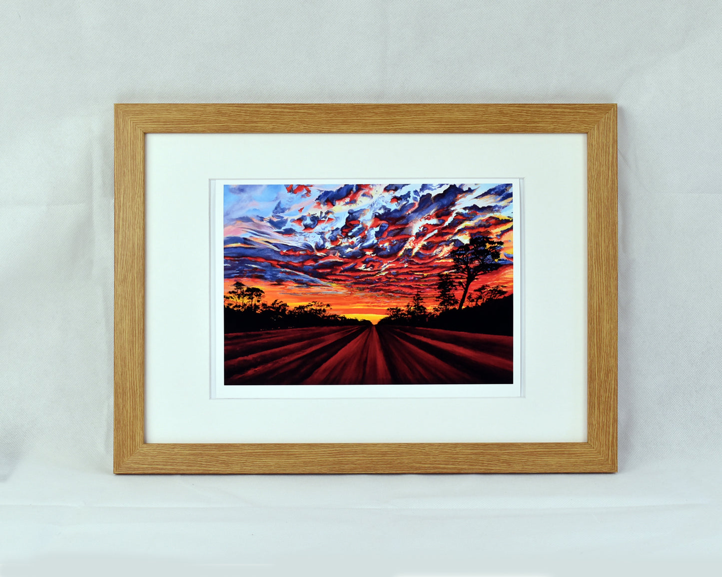 "Sunset in Gilgunnia" (Framed)