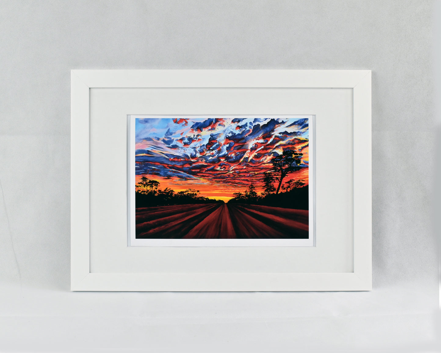 "Sunset in Gilgunnia" (Framed)