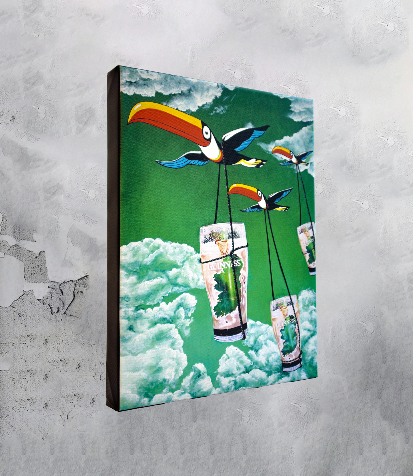 "A Taste Of Home" Canvas Print