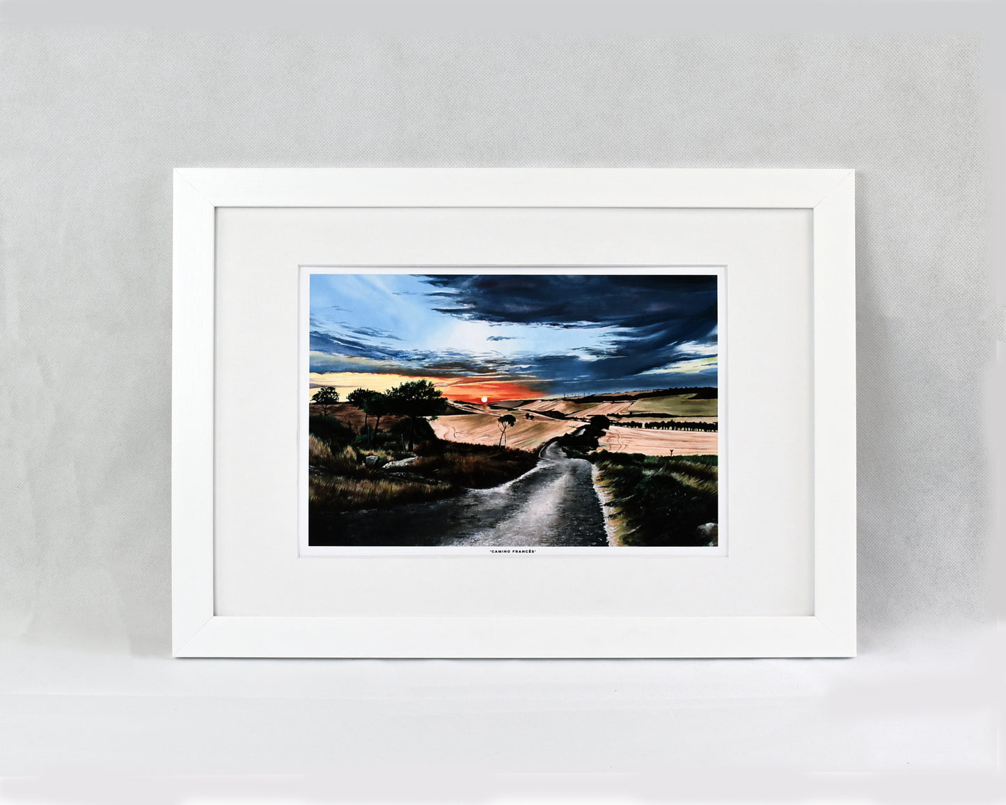 "Camino francés" (Framed)