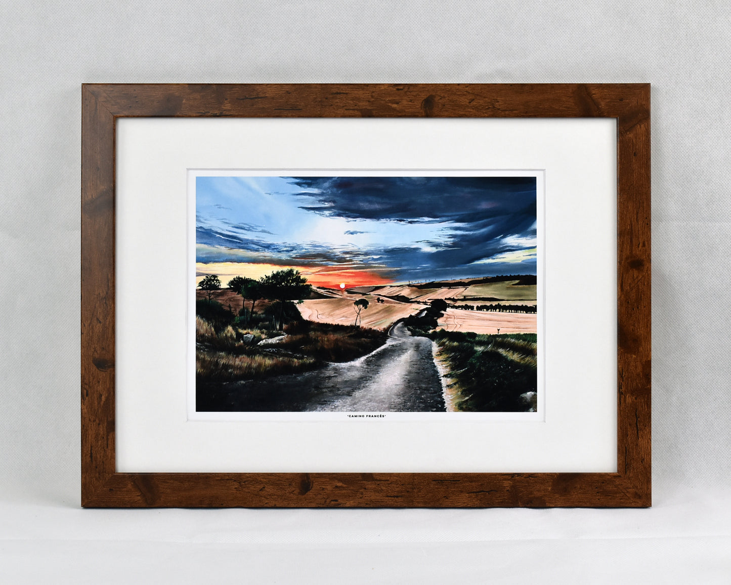 "Camino francés" (Framed)