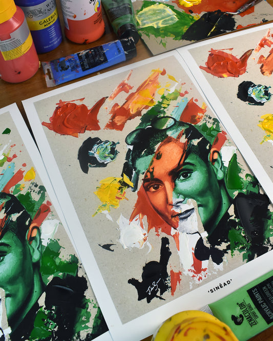 Hand Embellished "Sinead"