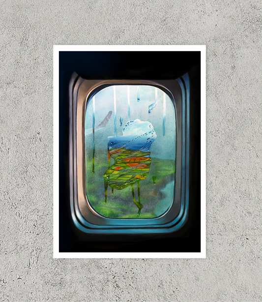 "It'll Fly In" Sticker