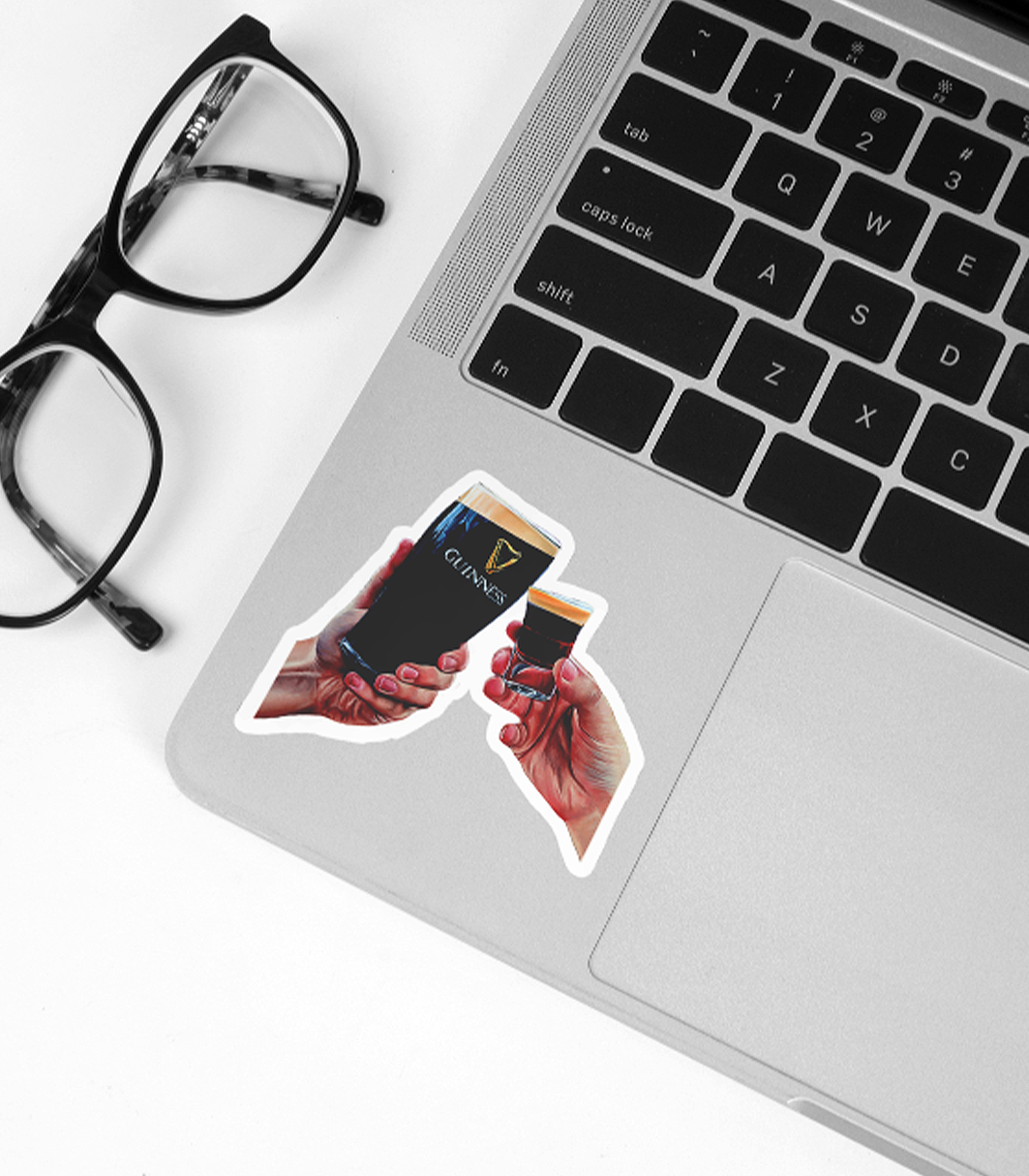 "Like Father, Like Son" Sticker
