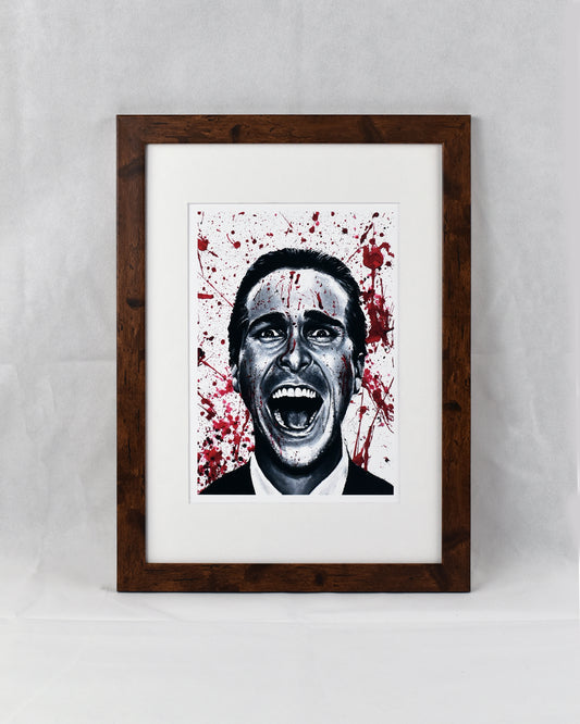 "American Psycho" (Framed)