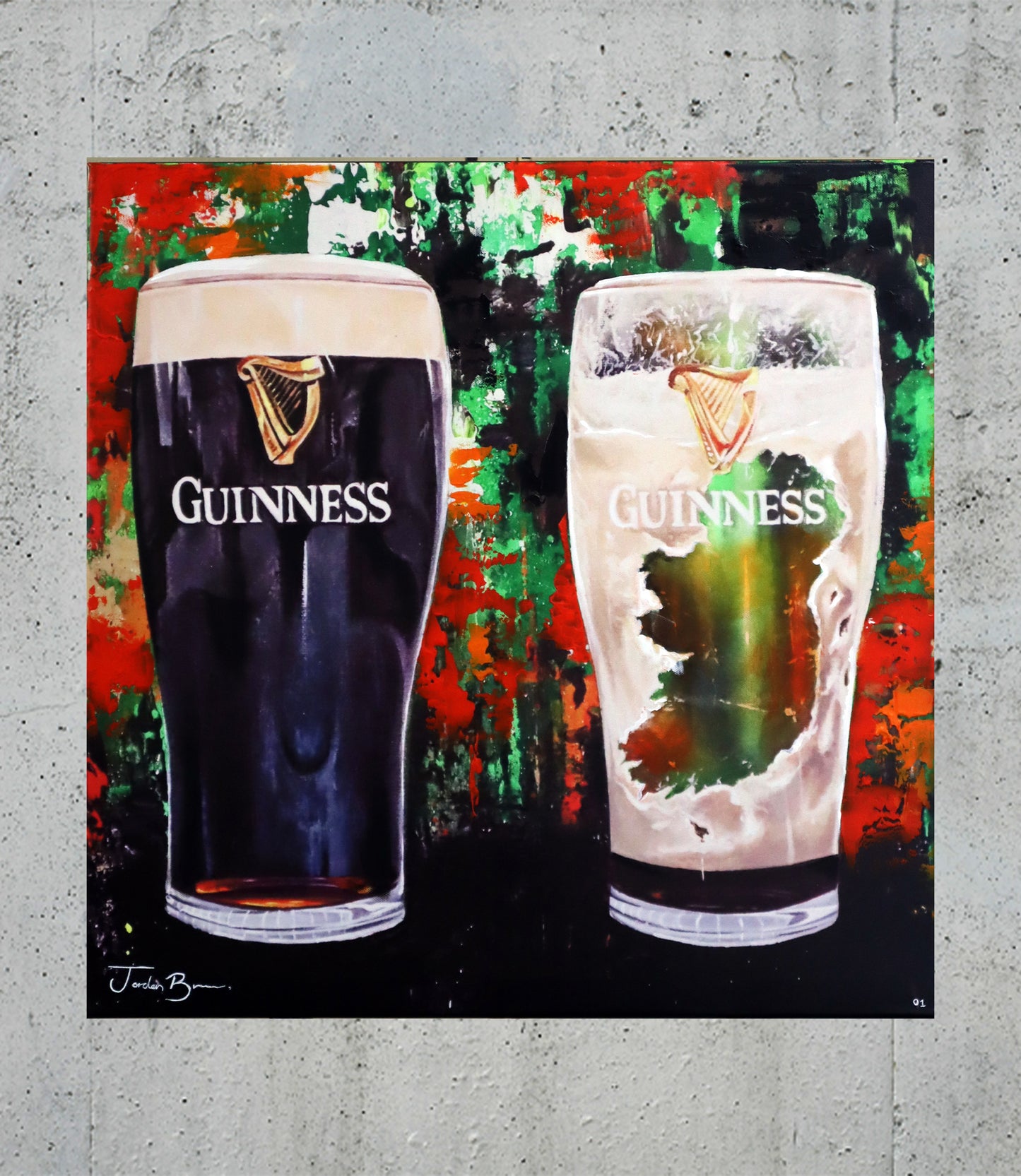 "Tastes Like Home" 60cm x 60cm